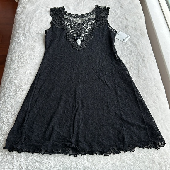 3 for $30 💖 Arianne Size Small Black Lace Lingerie Slip Dress Nighty - Picture 2 of 13